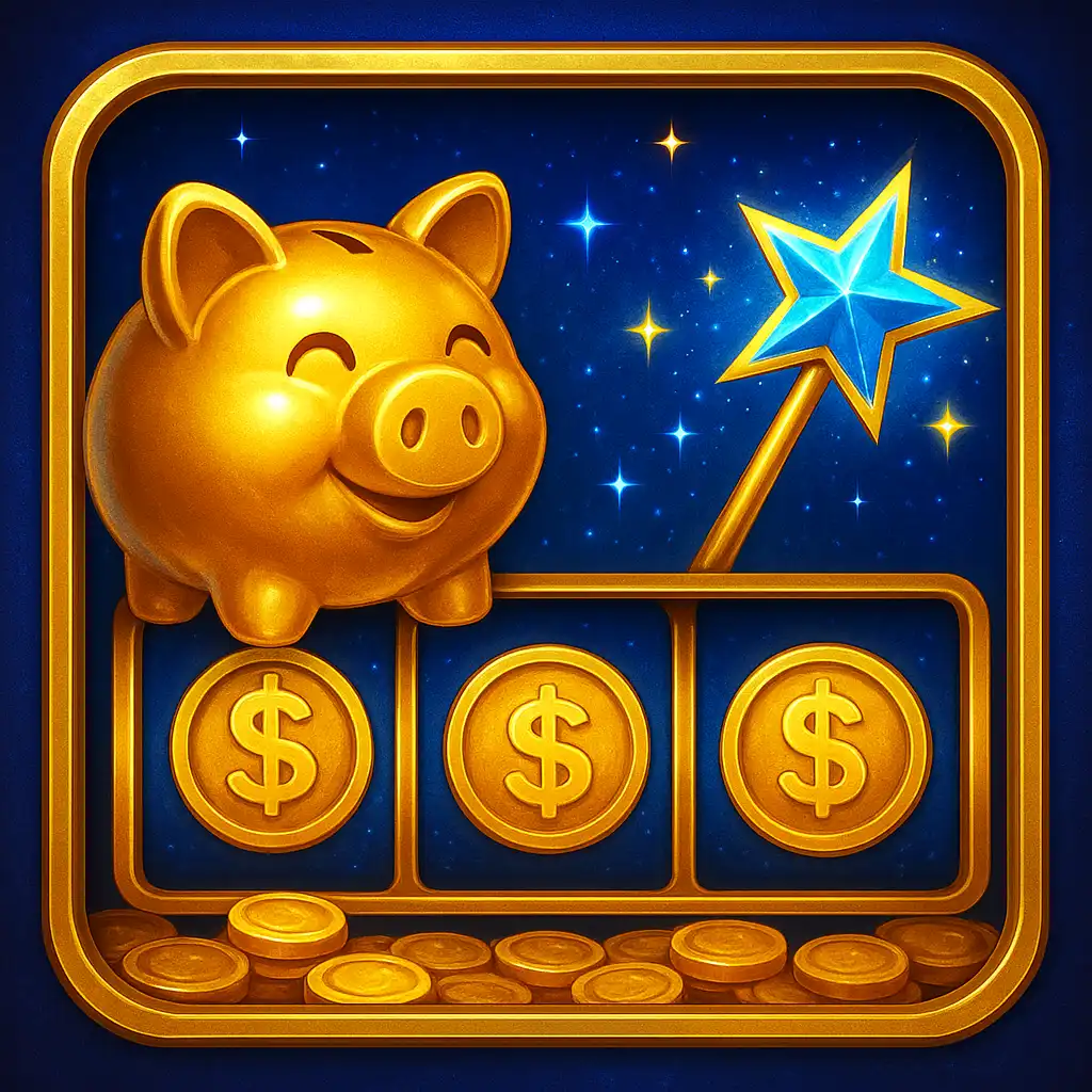Piggy Prizes Wand of Riches slot game tile